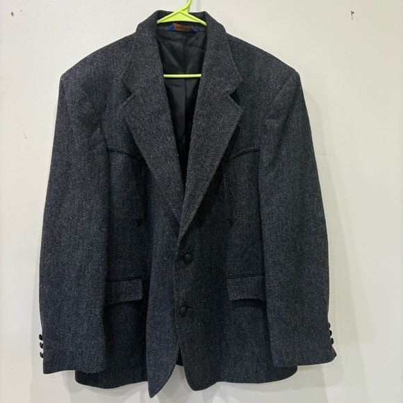 Pendleton 100% Pure Virgin Wool Blazer Suit Jacket Men's Size 46